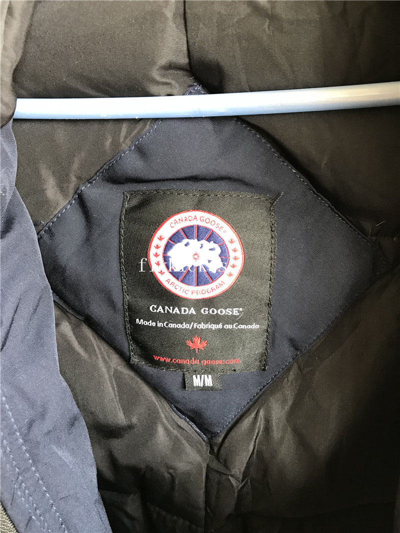 Canada Goose Long Dark Blue Coat